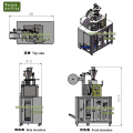 Multifunktionale automatische Tropfkaffee -Sachet -Filterpackungsmaschine